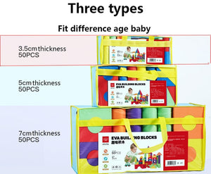 Infant Shining Kids Building Blocks 50PCS