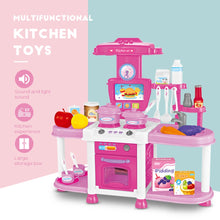 Load image into Gallery viewer, Kitchen Toys With Sound And Light Cutting Cooking Food Sets